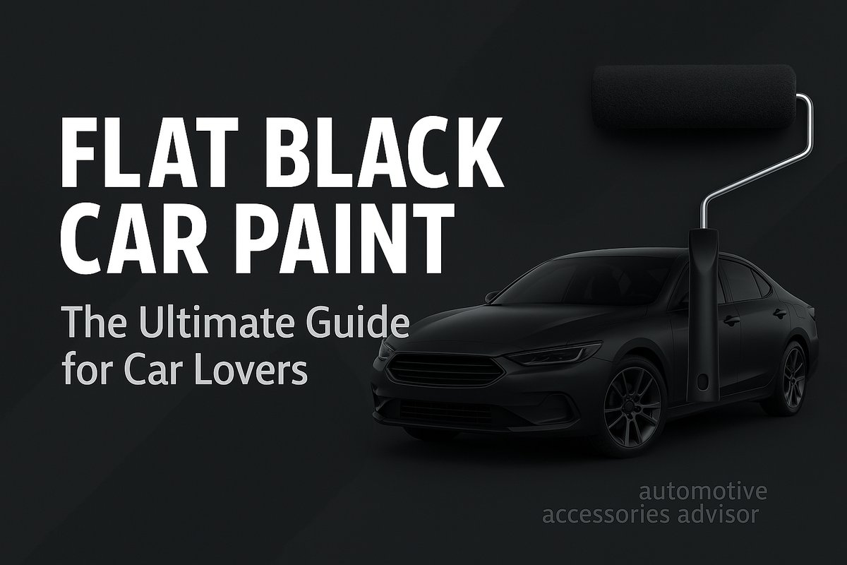 Flat Black Car Paint